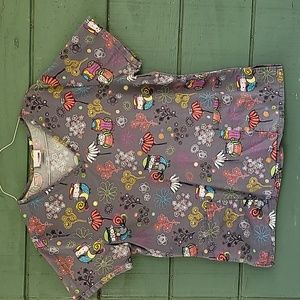Scrubstar top size large